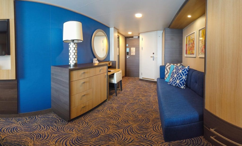inside cabin cruise ship