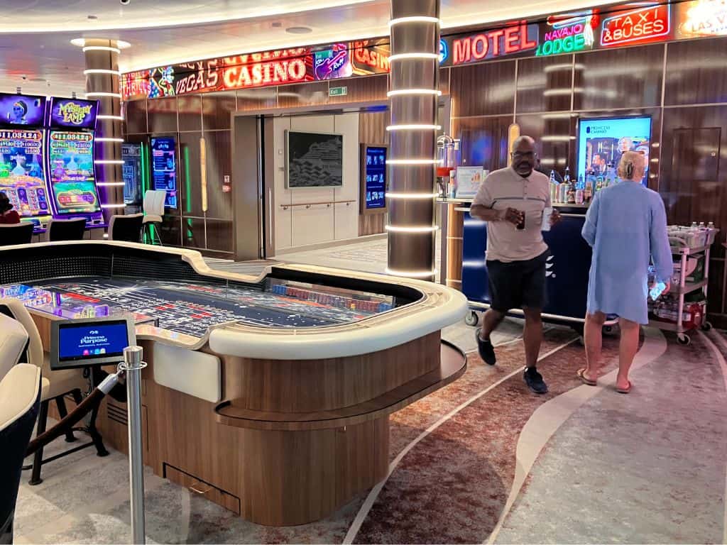 star princess casino drink cart